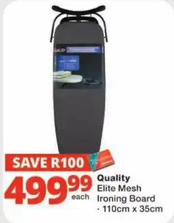 Checkers Quality Elite Mesh Ironing Board offer