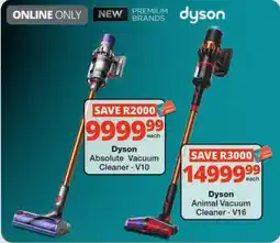 Checkers Dyson Absolute Vacuum Cleaner · V10 offer