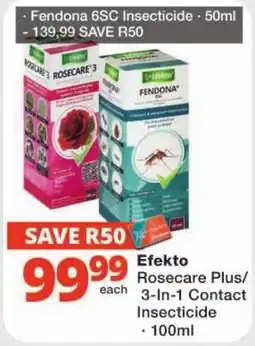 Checkers Efekto Rosecare Plus/ 3-In-1 Contact Insecticide offer
