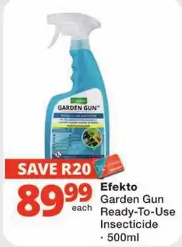 Checkers Efekto Garden Gun Ready-To-Use Insecticide offer