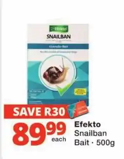 Checkers Efekto Snailban Bait offer