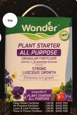 Checkers Wonder Plant Starter All Purpose offer