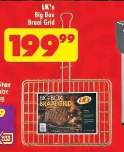 Shoprite LK's Big Box Braai Grid offer