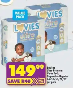 Shoprite Lovies Ultra Premium Value Pack offer