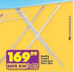 Shoprite Quality Standard Ironing Board offer