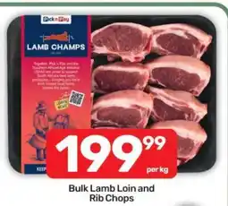 Pick n Pay Bulk Lamb Loin and Rib Chops offer