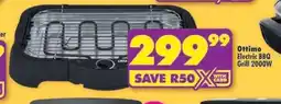 Shoprite OTTIMO ELECTRIC BBQ GRILL 2000W offer