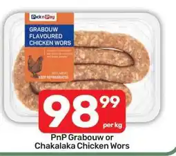 Pick n Pay PnP Grabouw or Chakalaka Chicken Wors offer