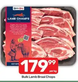 Pick n Pay Bulk Lamb Braai Chops offer