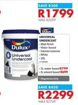 Chamberlain Dulux Universal Undercoat offer