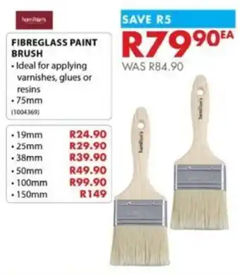 Fibreglass Paint Brush