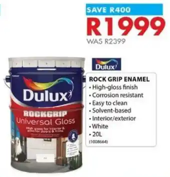 Chamberlain Dulux Rockgrip Universal Gloss offer