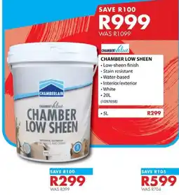 Chamberlain Chamberlain Chamber Low Sheen offer