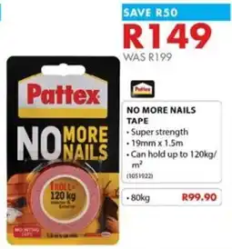 Chamberlain Pattex NO MORE NAILS TAPE offer