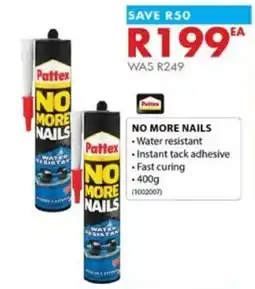 Chamberlain Pattex NO MORE NAILS offer
