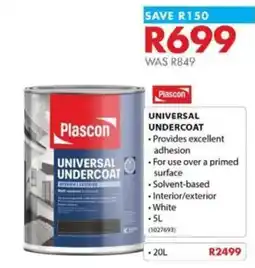 Chamberlain Plascon Universal Undercoat offer