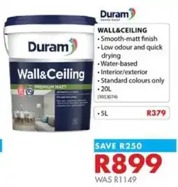 Chamberlain Duram Wall&Ceiling offer