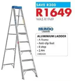 Chamberlain Mundo Ladders Aluminium Ladder offer