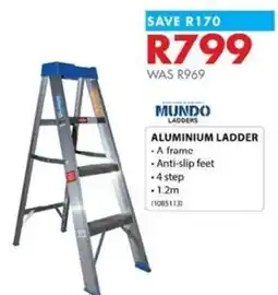 Chamberlain Mundo Ladders Aluminium Ladder offer
