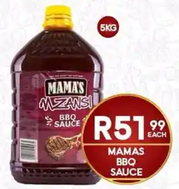 Take 'n Pay Mama's Mazansi BBQ Sauce offer