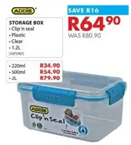 Chamberlain Addis Storage Box Clip'n seal offer