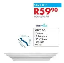 Chamberlain WALTLOO Cornice offer