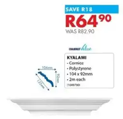 Chamberlain KyalamI Cornice offer