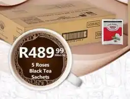 Take 'n Pay 5 Roses Black Tea Sachets offer