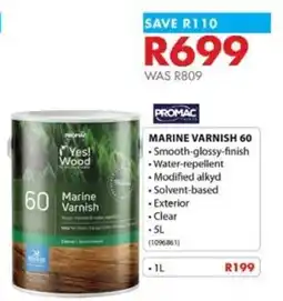 Chamberlain Marine Varnish 60 offer