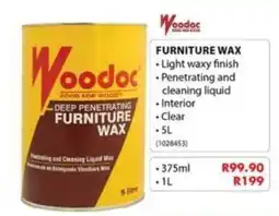 Chamberlain Woodoc Deep Penetrating Furniture Wax offer