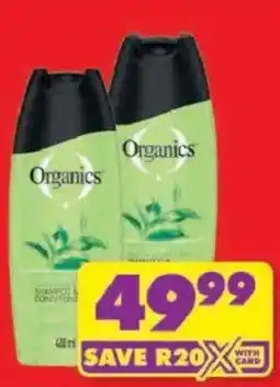 Shoprite Organics Shampoo & Conditioner offer