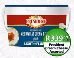 Take 'n Pay President Cream Cheese Assorted offer
