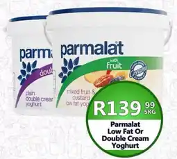 Take 'n Pay Parmalat Low Fat Or Double Cream Yoghurt offer