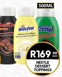 Take 'n Pay Nestle Dessert Toppings offer
