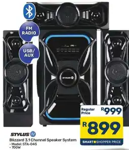 Pick n Pay STYLUS Blizzard 3.1 Channel Speaker System offer