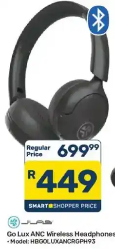 Pick n Pay JLAB Go Lux ANC Wireless Headphones offer