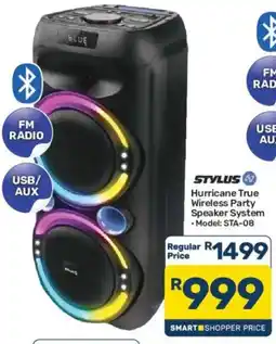 Pick n Pay STYLUS Hurricane True Wireless Party Speaker System offer