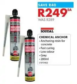 Chamberlain Soudal Chemical Anchor offer