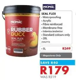Chamberlain Promac Rubber Duck Seal Flex offer