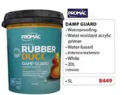 Chamberlain Promac Rubber Duck Damp Guard offer