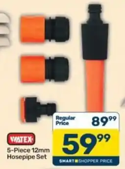 Pick n Pay WATEX 5-Piece 12mm Hosepipe Set offer