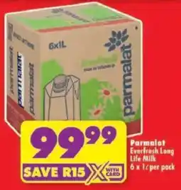 Shoprite Parmalat Everfresh Long Life Milk offer