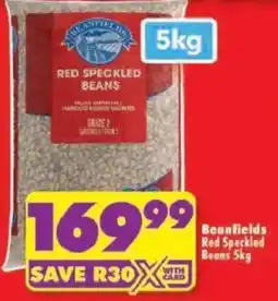 Shoprite Beanfields Red Speckled Beans offer