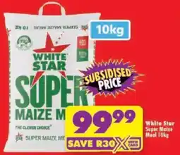 Shoprite White Star Super Maize Meal offer