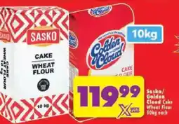 Shoprite Sasko/Golden Cloud Cake Wheat Flour offer