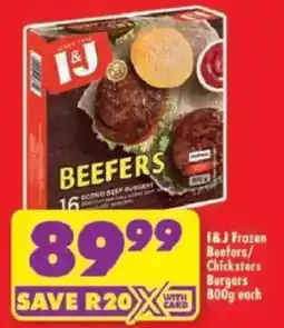 Shoprite I&J Beefers offer