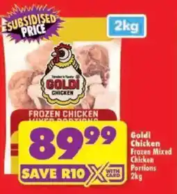 Shoprite Goldi Chicken Frozen Mixed Chicken Portions offer