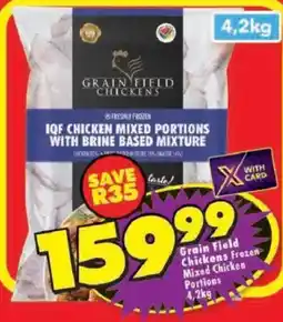 Shoprite Grain Field Chickens Frozen Mixed Chicken Portions offer