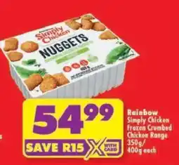 Shoprite Simply Chicken Nuggets offer