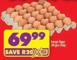 Shoprite Large Eggs offer